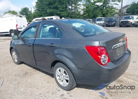 2013 Chevrolet Sonic Lt Auto from USA, damaged, VIN 1G1JC5SH3D4106428